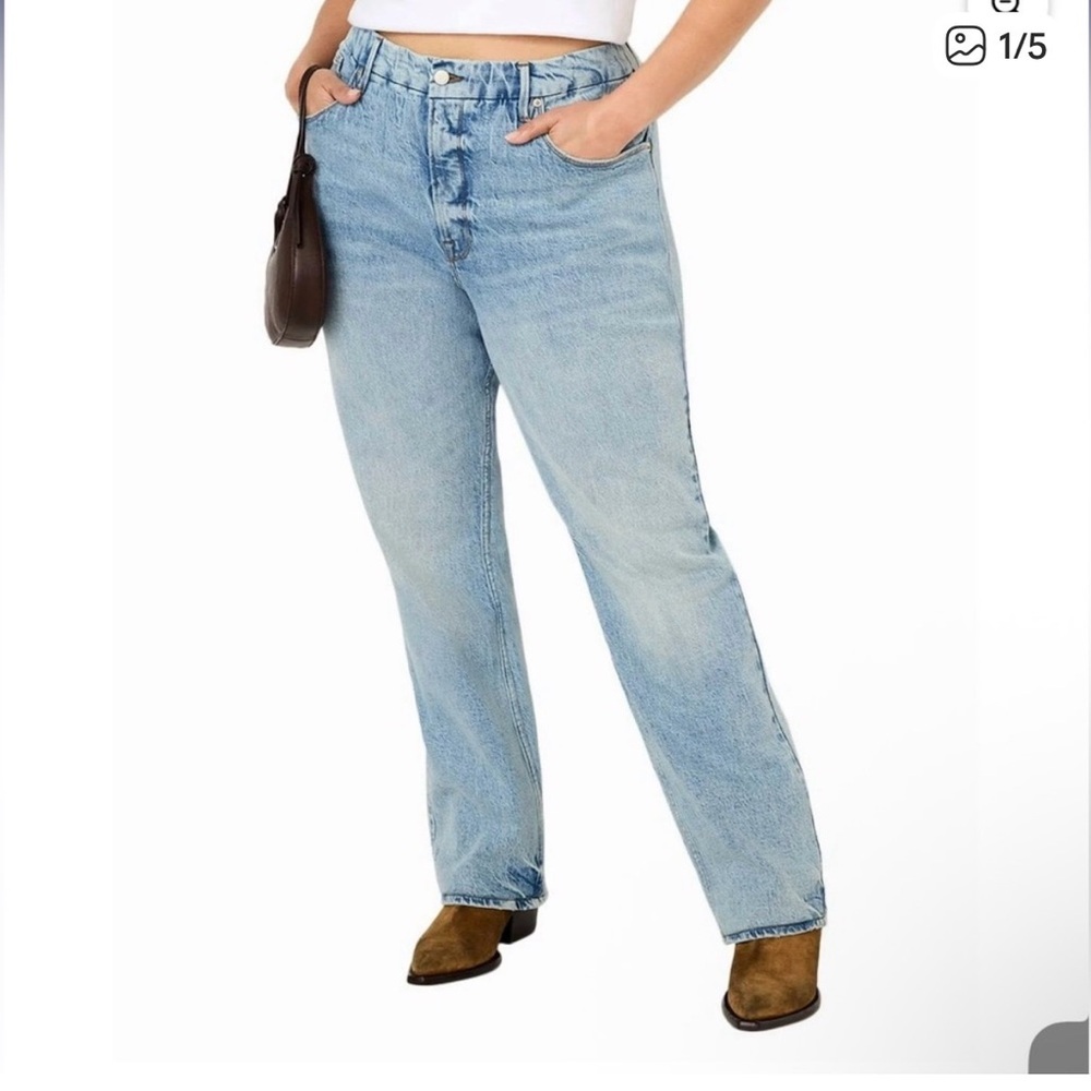 Good American Good Icon Straight